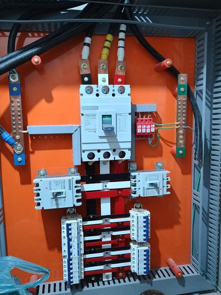 Qgbt baixa tensão com disjuntores caixa moldada